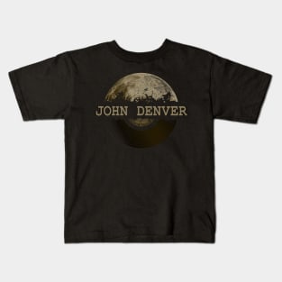 john denver gold moon vinyl Kids T-Shirt